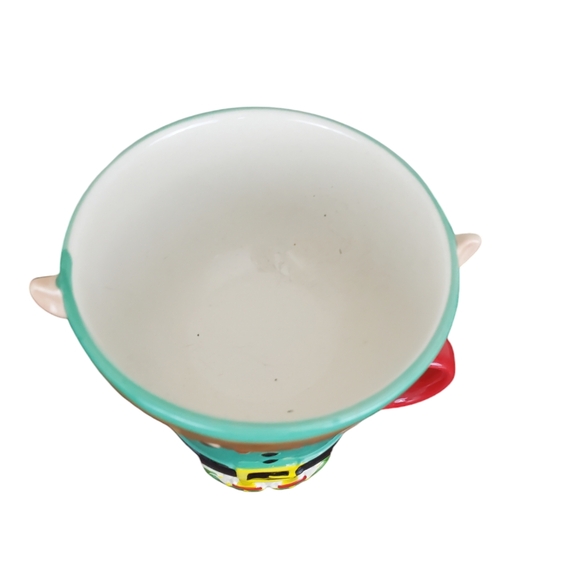 Global Design Connections Christmas Elf Mug & Bowl Set 2023 TJ Maxx ~ Pre-Owned - Picture 9 of 14